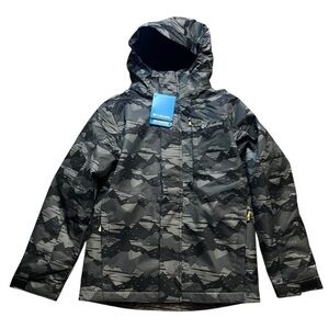 COLUMBIA ARCTIC TRIP lll FLEECE Interchange WATERPROOF JACKET Boys Youth Medium
